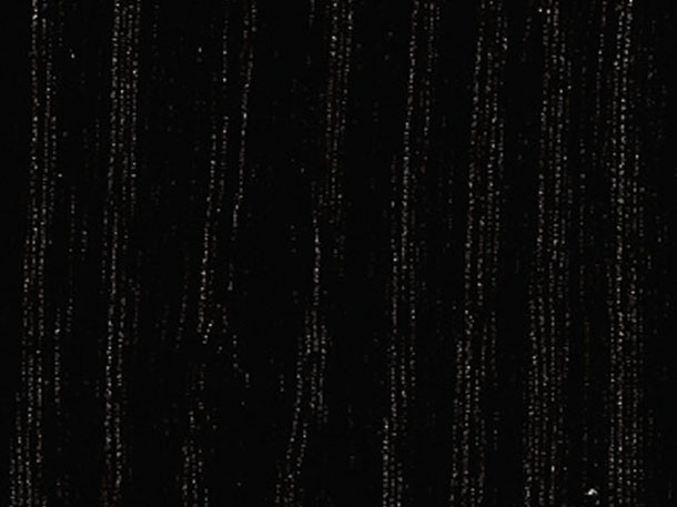 mélamine chêne laqué noir