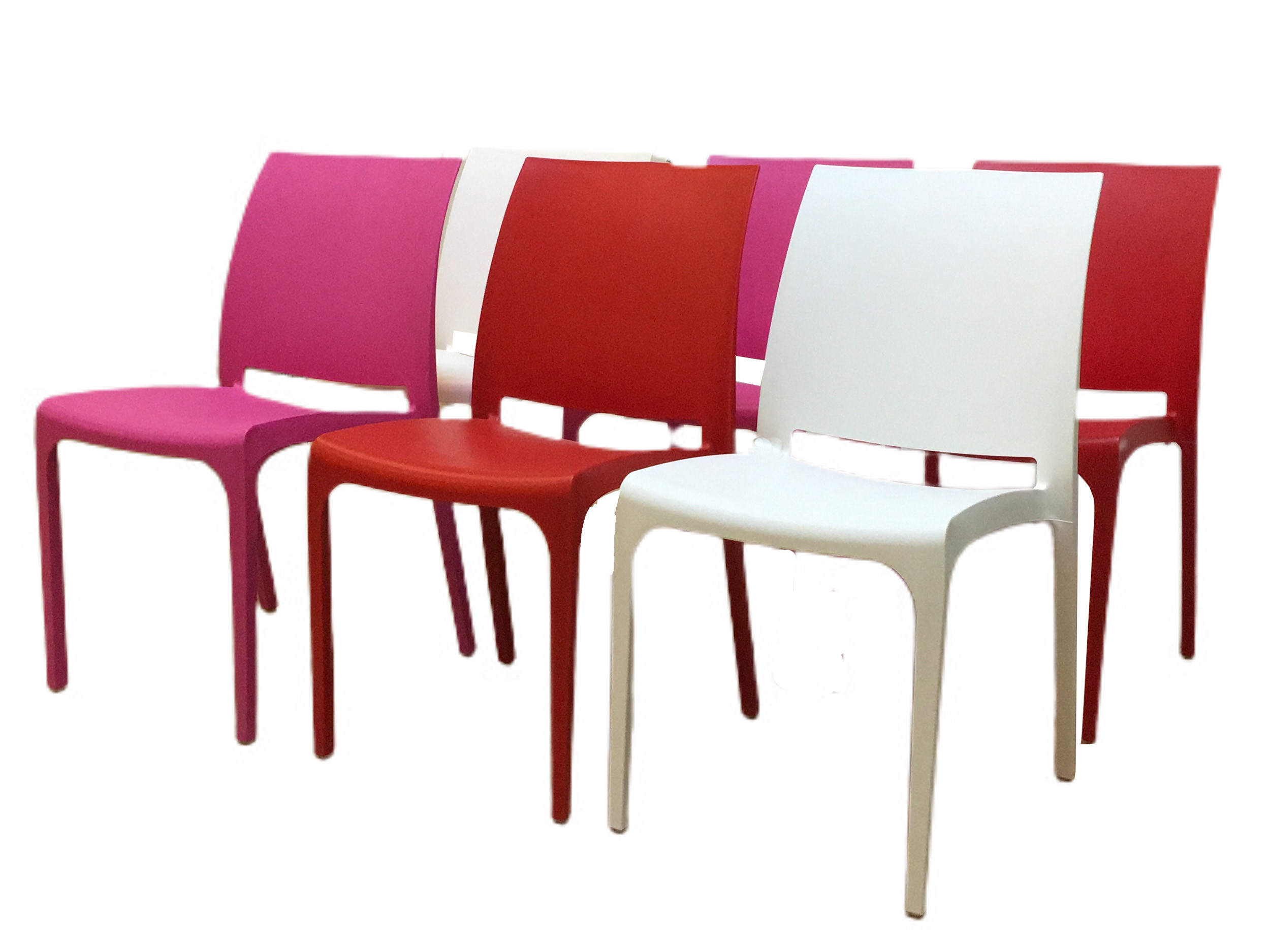 chaises en plastiques