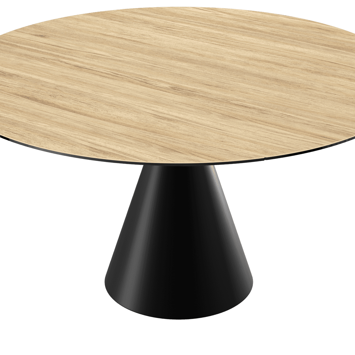 table plateau céramique effet bois
