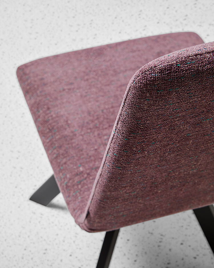 chaise en tissu