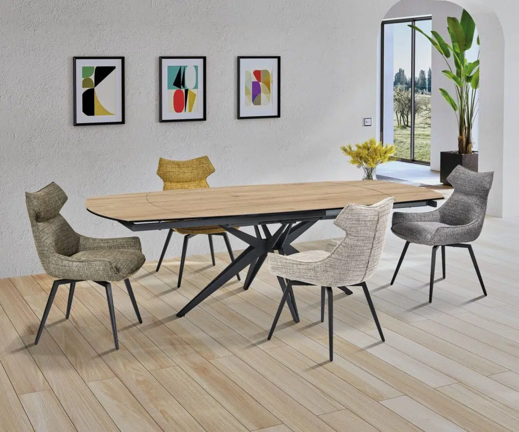 Table nénuphar CHENE