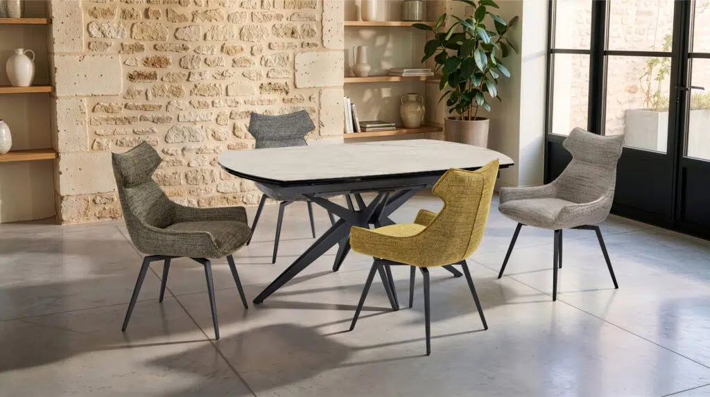 Table nénuphar BEIGE VEINE